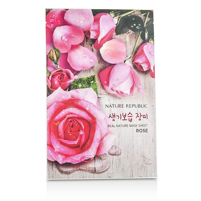 Маска для лица Nature Republic с экстрактом розы, 10x23 мл