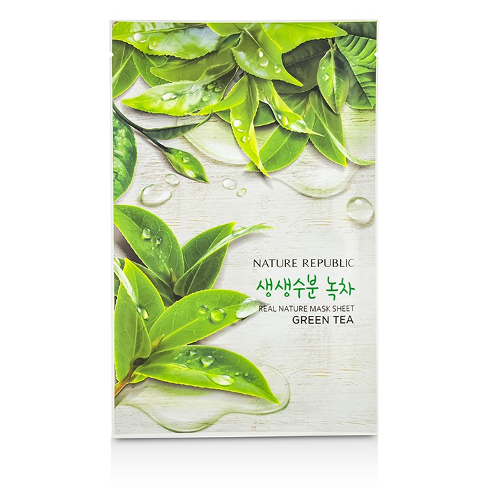 Маска для лица Nature Republic с экстрактом зеленого чая, 23 мл