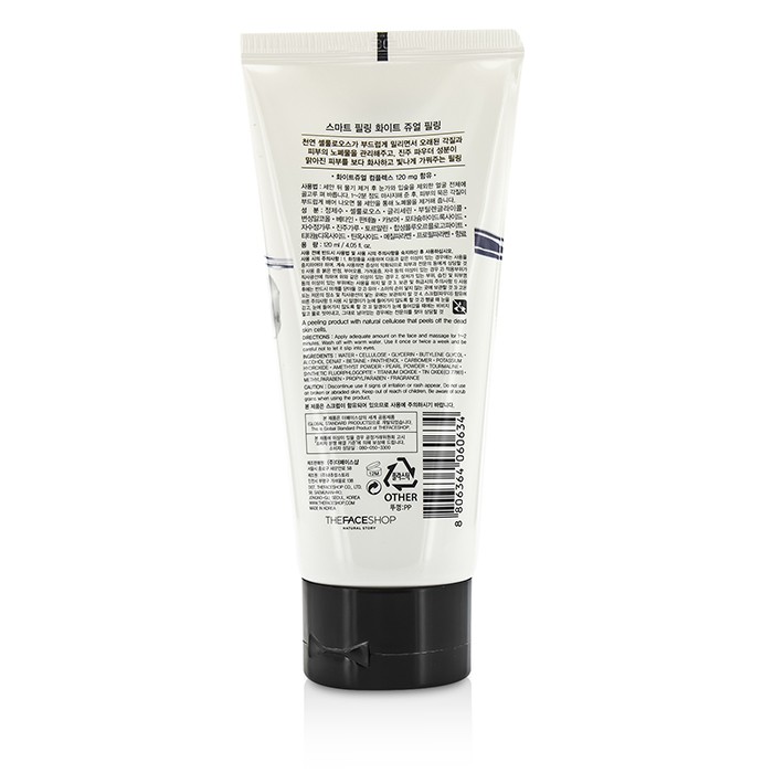 The Face Shop очищающий скраб с перламутром для лица 120 мл