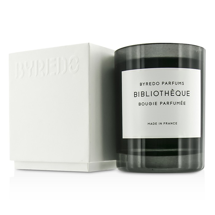 Ароматическая свеча Byredo "Библиотека" 240 г - для уюта и спокойствия в доме
