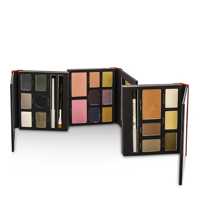 Набор для макияжа Laura Mercier Into The Wild: тени, хайлайтер, карандаш, румяна и кисть