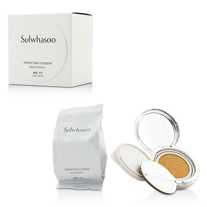 Cushion для лица с осветляющим эффектом SPF50, 2x15 г