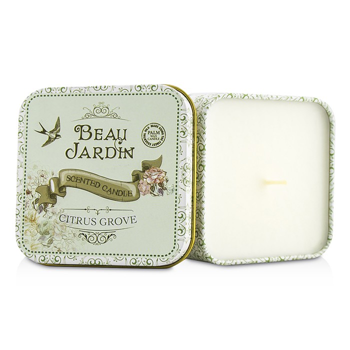 Ароматная свеча Beau Jardin Citrus Grove с цитрусовым ароматом, 100 г