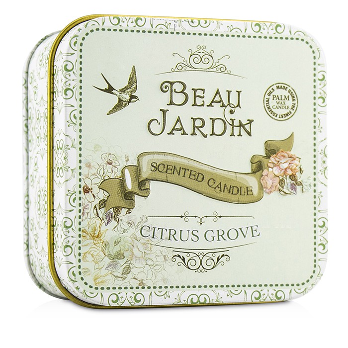 Ароматная свеча Beau Jardin Citrus Grove с цитрусовым ароматом, 100 г