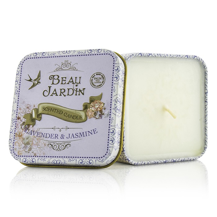Ароматическая свеча Healthcote & Ivory Beau Jardin с лавандой и жасмином, 100 г