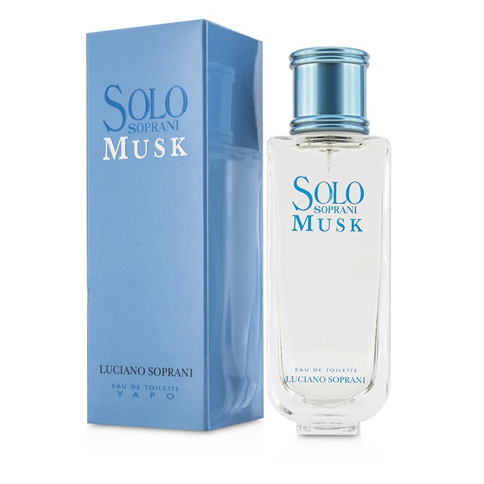 Туалетная вода Luciano Soprani Solo Soprani Musk для мужчин, 100 мл – цветочно-мускусный аромат для любого повода