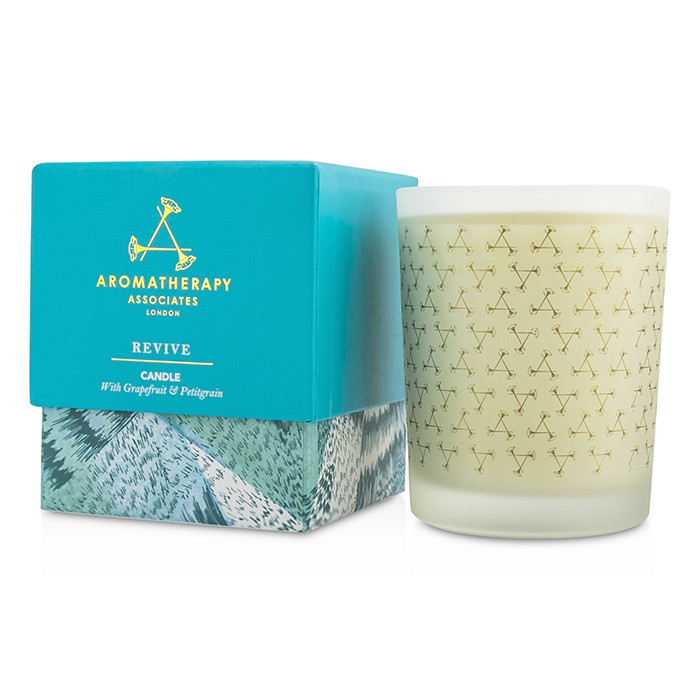 Свеча ароматическая Aromatherapy Associates «Обновление» с грейпфрутом и петитгрейном, 3x3 дюйма