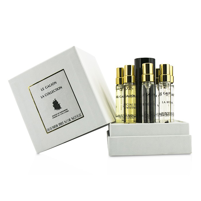 Набор парфюмов Le Galion (8x7.5 мл) — уникальные ароматы для всех типов кожи с цветочными и древесными нотами