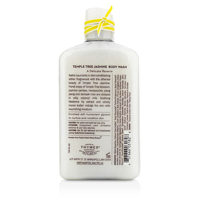 Thymes гель для душа с экстрактом мадонны и монои масла для тела, 270 мл