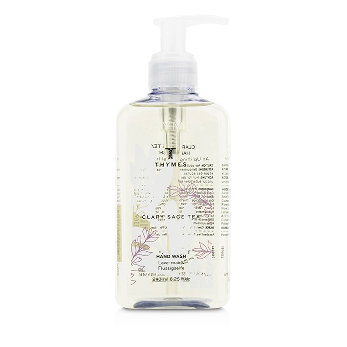 Thymes гель для мытья рук с экстрактом шалфея и глицерином, увлажняющий, 240 мл