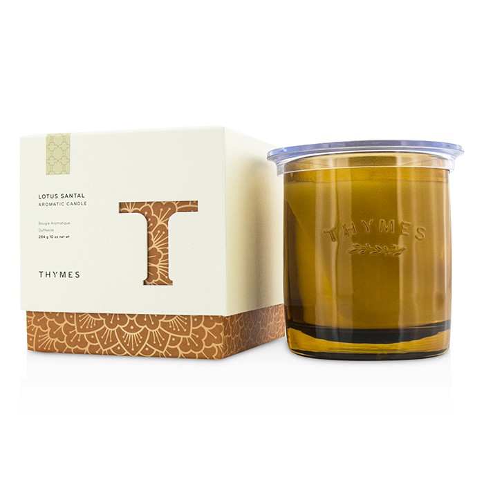 Ароматическая свеча Thymes с лотосом и сандаловым деревом, 284 г