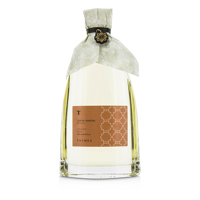 масло для ванны Thymes Lotus Santal с аргановым маслом, 190 мл