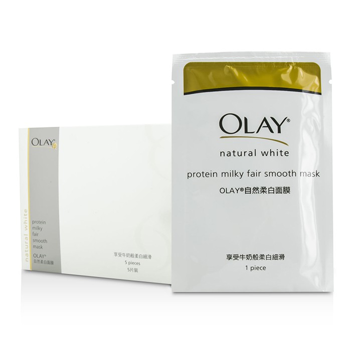 Маска для лица с молочной эссенцией и витамином Е Olay, 5 шт.