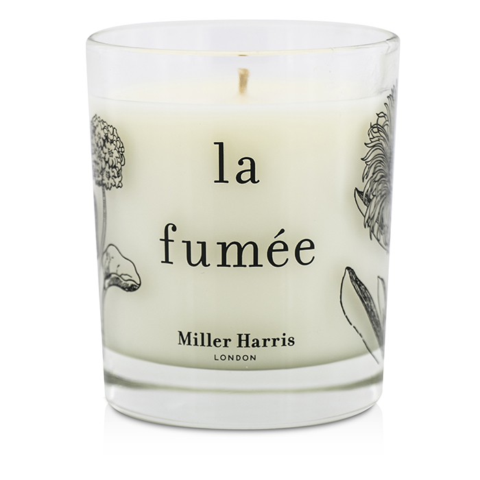 Ароматическая свеча Miller Harris «La Fumée», 185 г — уютный аромат для создания атмосферы гармонии и вдохновения