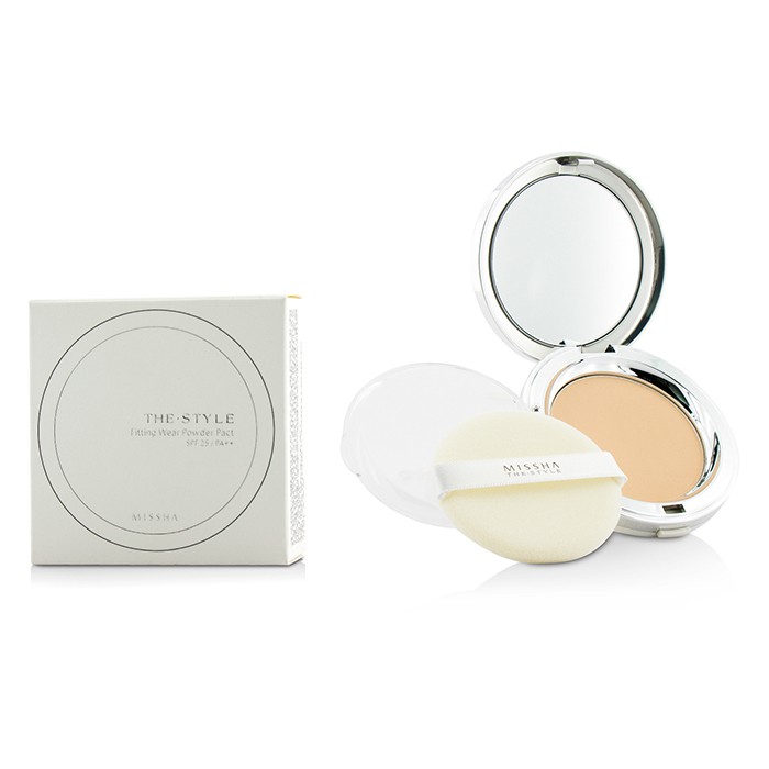 Пудра компактная Missha с кокосом и медом для лица, SPF25, 10 г