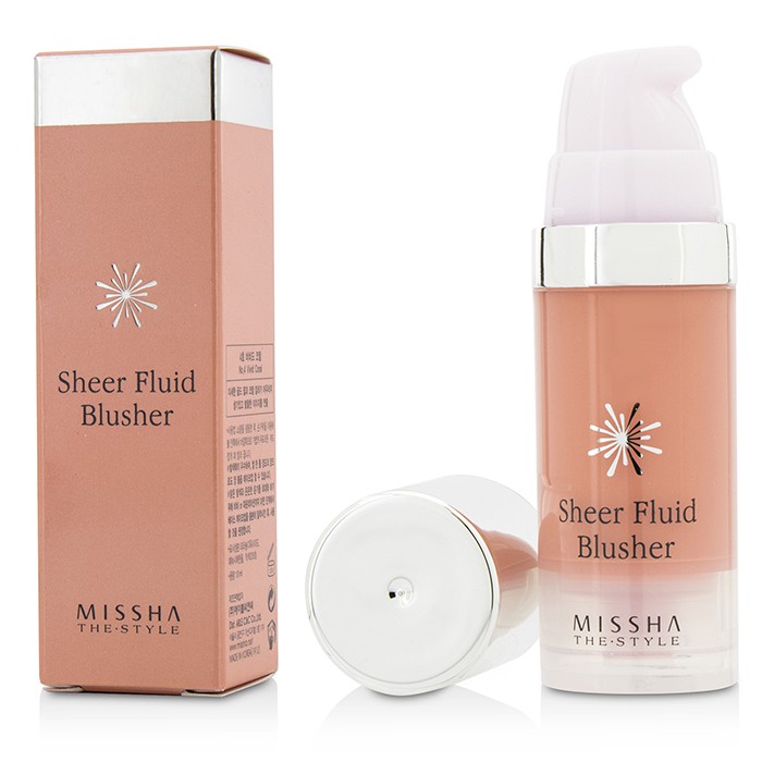 Жидкие румяна Missha с аргановым маслом, оттенок #4 Вivid Coral, 10 мл