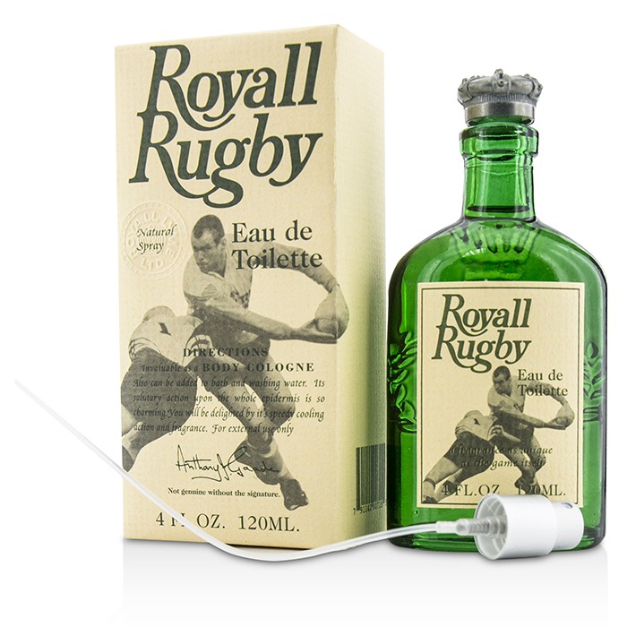 Royall Rugby туалетная вода для мужчин с древесными и зелеными нотами, 120 мл