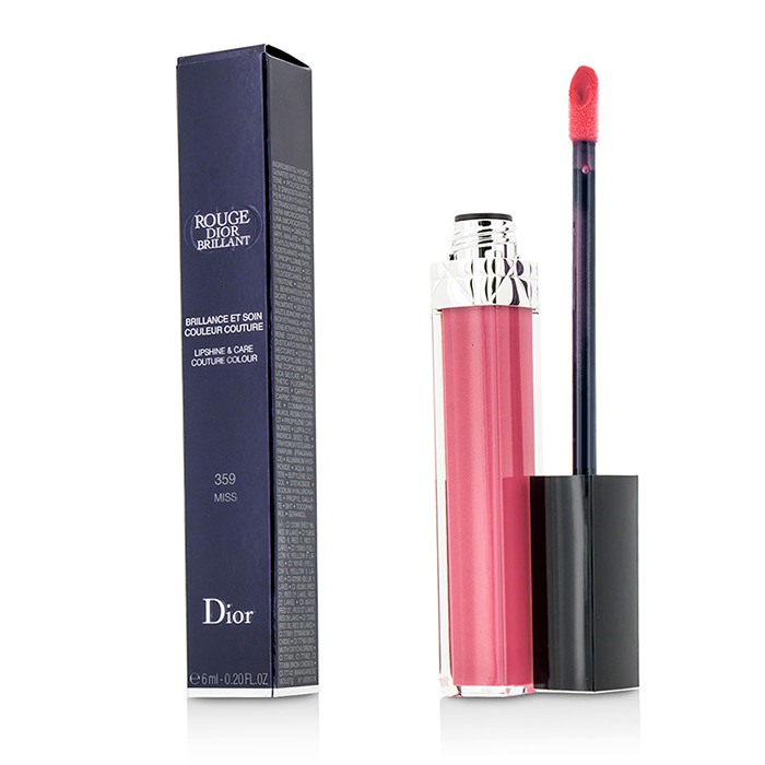 Крем-блеск для губ Rouge Dior Brillant с маслами и витамином E, 6 мл