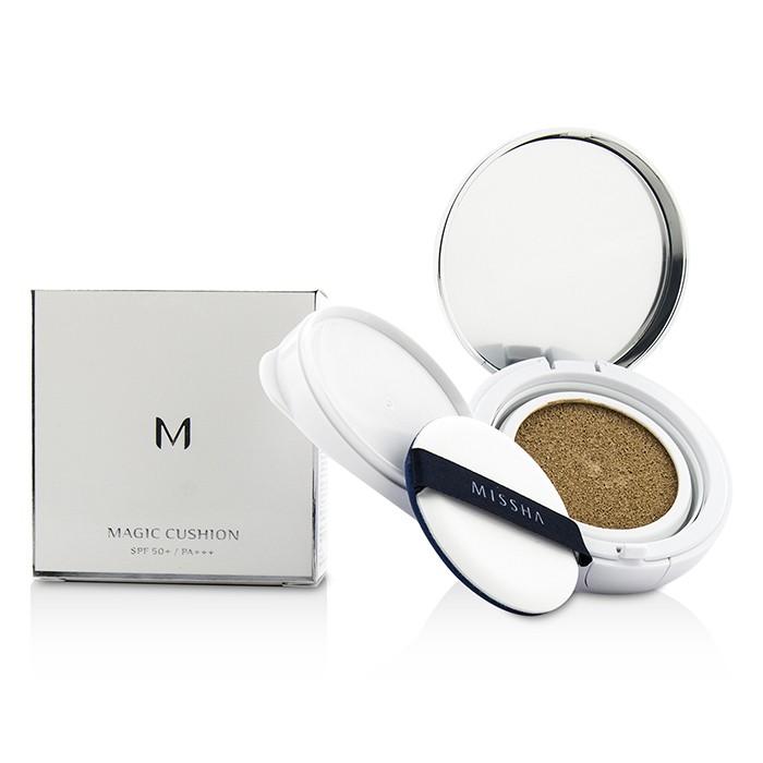 Тональный крем Missha Magic Cushion SPF50 для лица с экстрактами бамбука и баобаба, 15 г