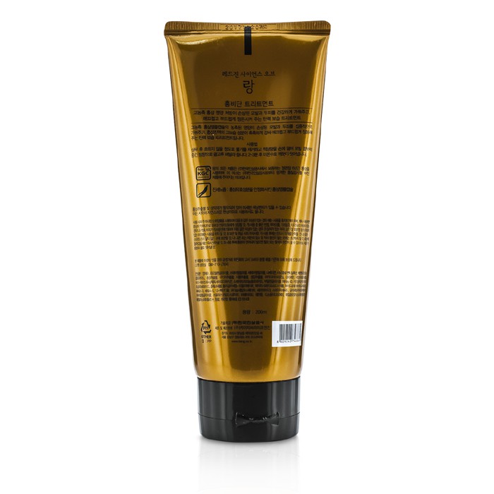 Brand: LLangOld Name: Red Ginseng Damage Care Hair TreatmentSize: 200ml/6.7ozDescription: Интенсивное восстанавливающее средство для волос от бренда LLang – это ваш надежный союзник в борьбе с поврежденными локонами. Обогащенное экстрактом и маслом красно
