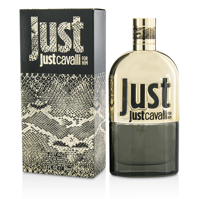 Just Cavalli Gold парфюм для мужчин с древесными и пряными нотами, 90 мл