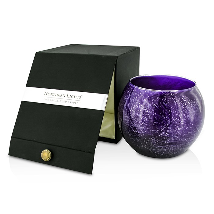 Ароматическая свеча Northern Lights Candles "Амethyst" с восковой росписью, 12,7 см (5 дюймов)