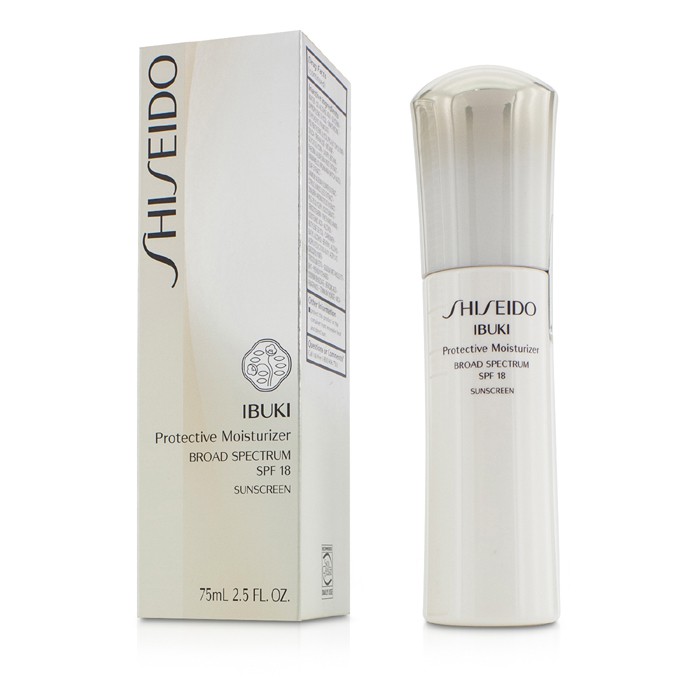 Shiseido увлажняющий крем с SPF18 для лица 75 мл, с комплексом PhytoResist, защита и уход за кожей