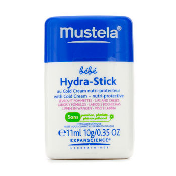 Бальзам для губ и щек Mustela с холодным кремом, 11 мл