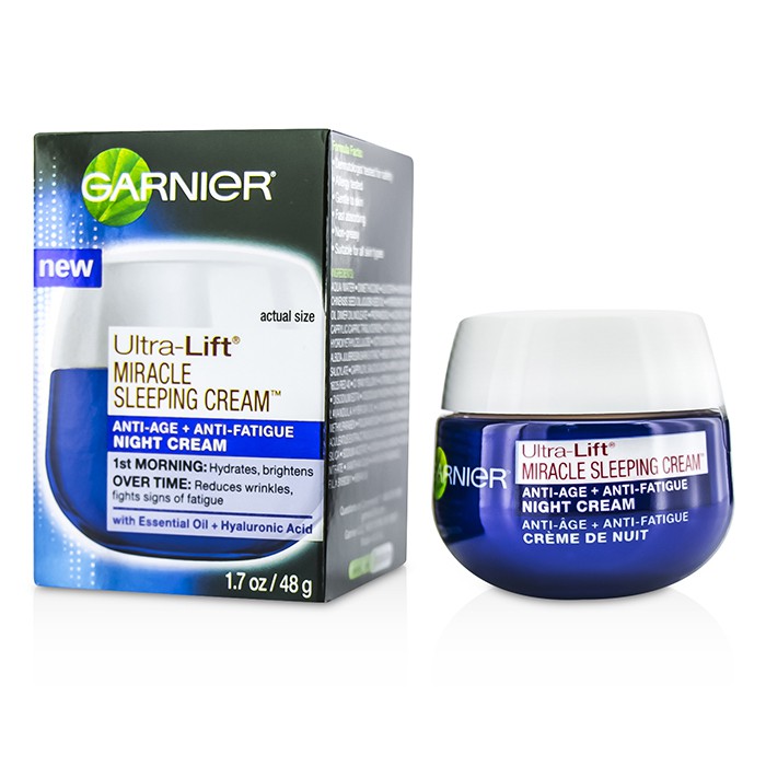Ночной лифтинг-крем с гиалуроновой кислотой для лица 48г Garnier