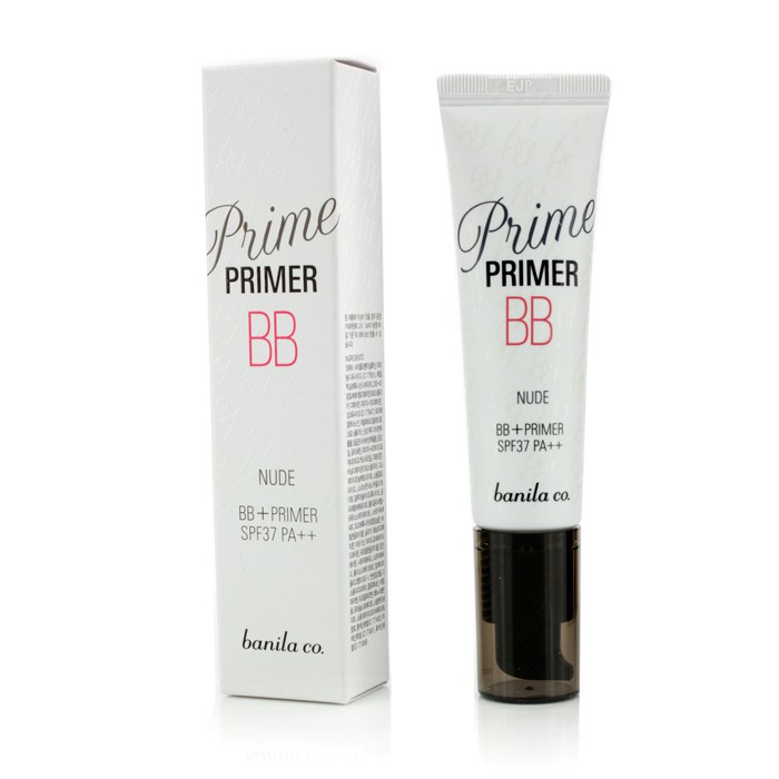 Праймер BB с SPF 37 для лица, 30 мл — сужает поры, предотвращает блеск, подходит для комбинированной и жирной кожи
