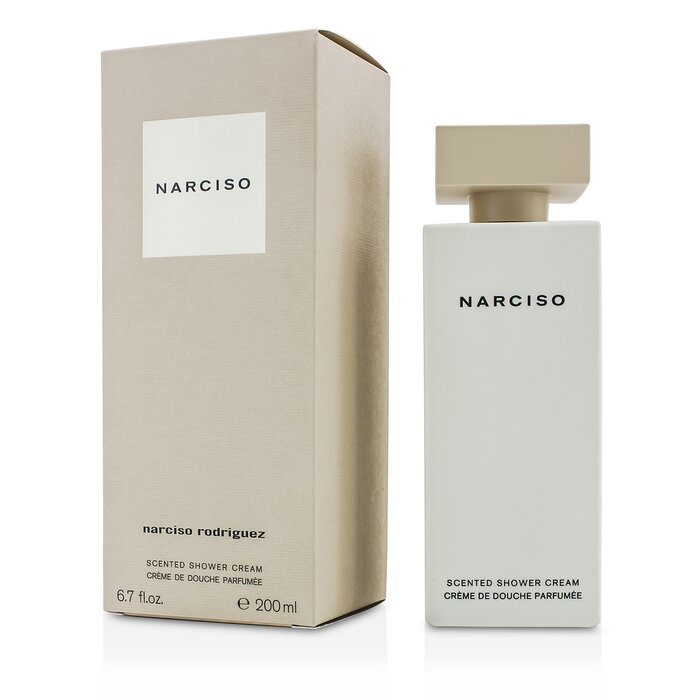 Очищающий крем для душа Narciso Rodriguez с мягкой текстурой и нежным ароматом, 200 мл