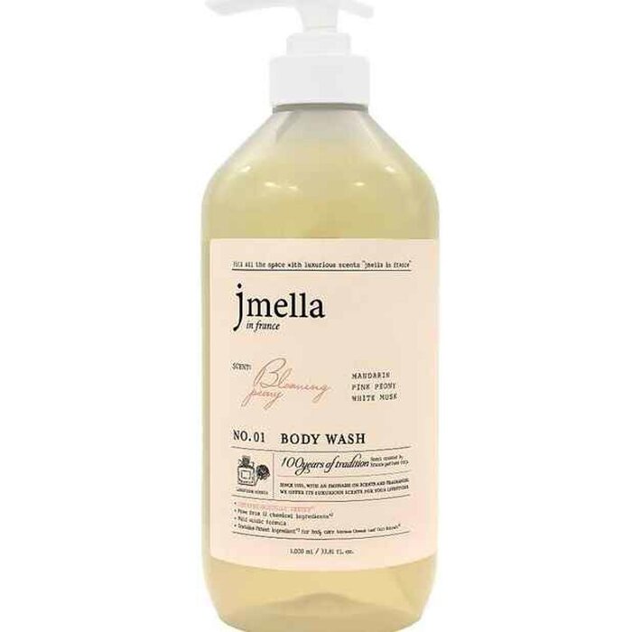 Jmella гель для душа с цветочным ароматом и цитрусовыми нотами, 1000 мл