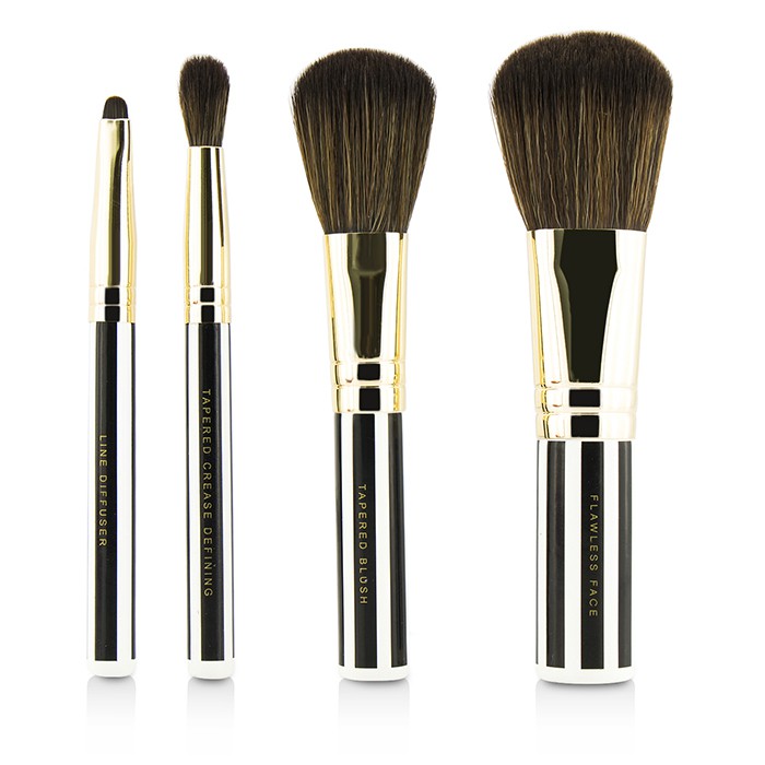 Набор мини-кистей BareMinerals Marvels для макияжа с чехлом, 5 шт.