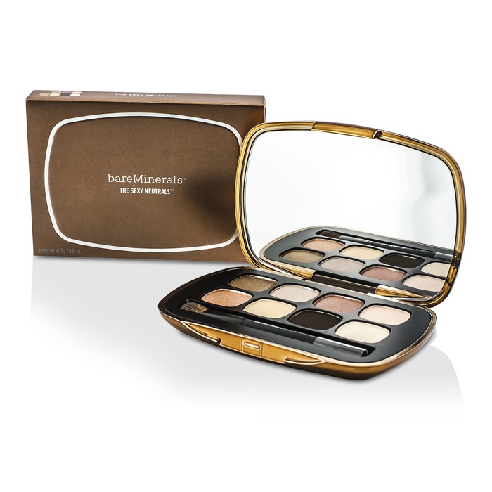 Палитра теней для век BareMinerals Ready, 8 оттенков, 7 г, с антиоксидантами для стойкого макияжа