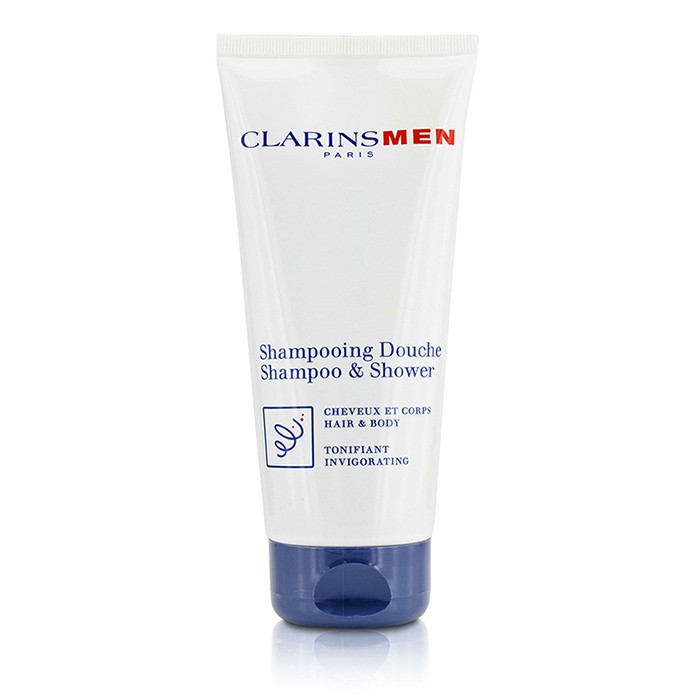 Шампунь-гель для душа Clarins Men с растительными экстрактами, 200 мл