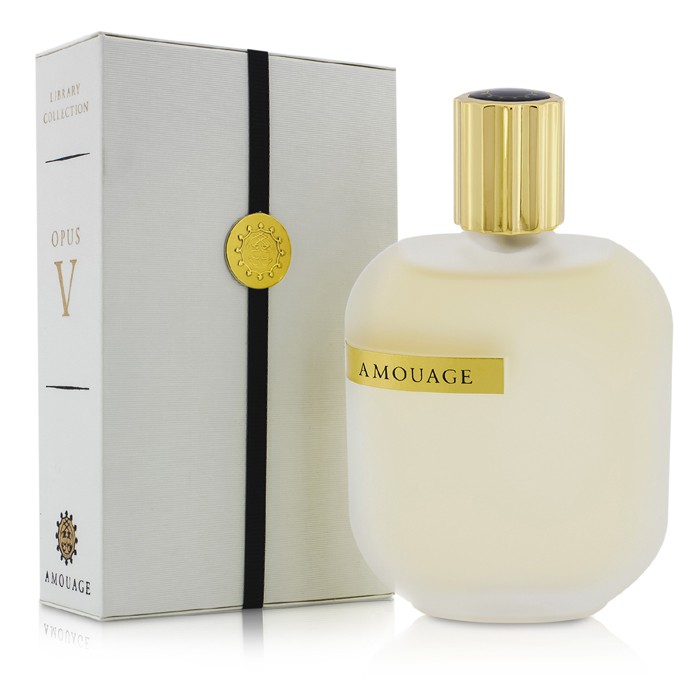 Amouage Library Opus V парфюм для мужчин с нотами ириса и рома, 50 мл