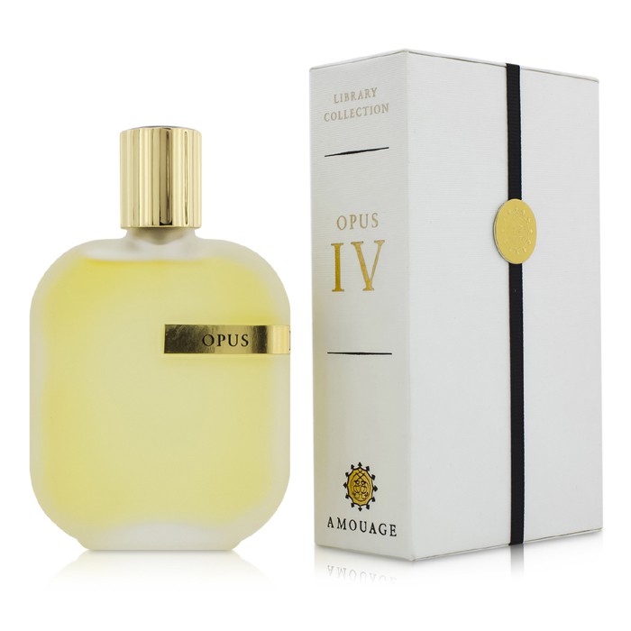 Amouage Library Opus IV парфюм 50 мл — цитрусово-пряный аромат с нотами ванили и ладана для мужчин и женщин