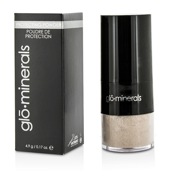 Glominerals защищающая пудра для макияжа с SPF, 4,9 г