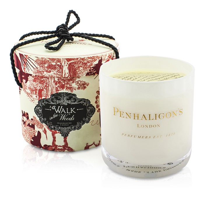 Свеча ароматическая Penhaligon's «Прогулка по лесу», 750 г — древесные и цветочные ноты для уютного настроения
