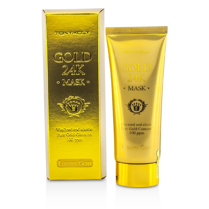 Маска для лица TonyMoly Luxury Gem Gold с золотом 100 мл для восстановления и увлажнения кожи