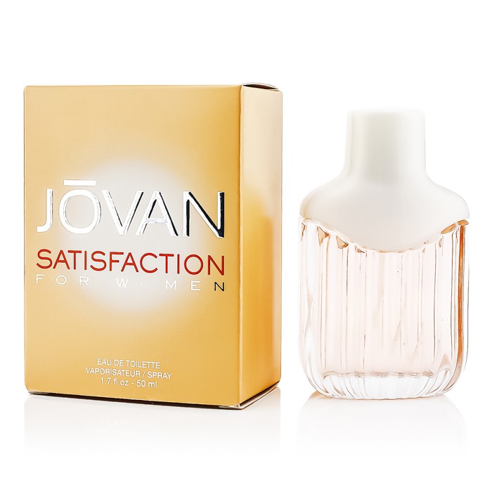 Jovan Satisfaction туалетная вода с фруктово-цветочными нотами для женщин, 50 мл