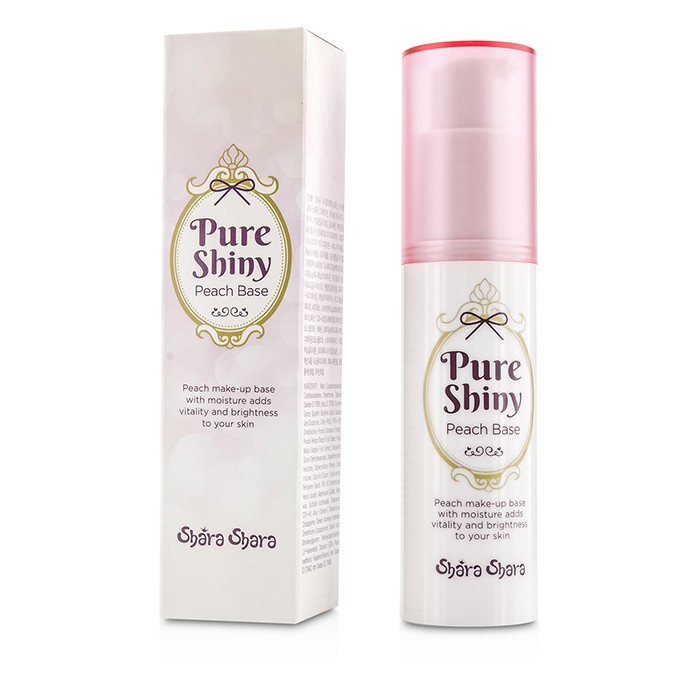 Shara Shara основа для макияжа с экстрактом персика 30 мл, увлажняющая и сияющая для всех типов кожи