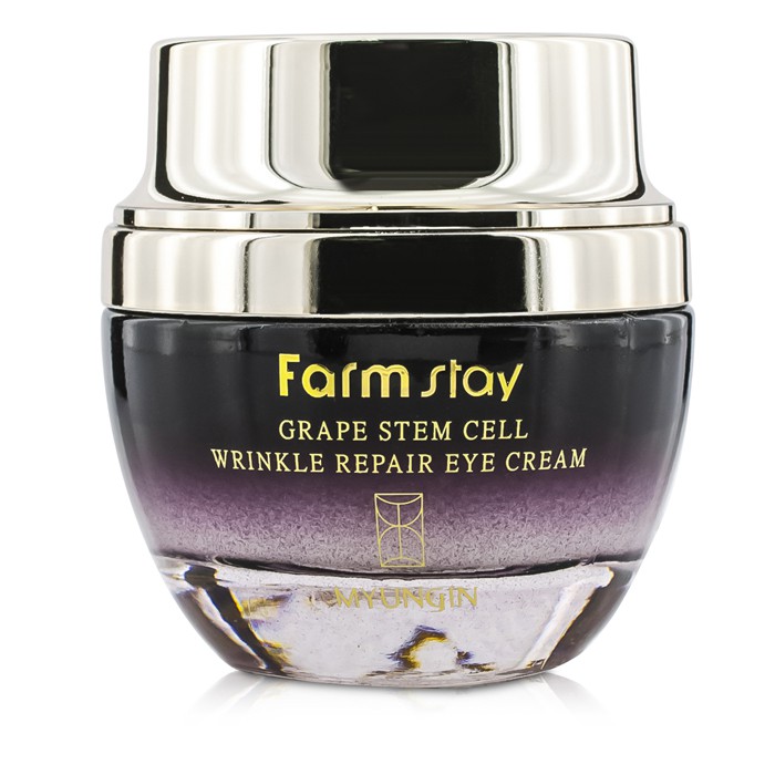 Brand: Farm StayOld Name: Grape Stem Cell Wrinkle Repair Eye CreamSize: 50ml/1.76ozDescription: Этот крем для кожи вокруг глаз от Farm Stay станет вашим надежным помощником в борьбе с признаками старения. Обогащённый экстрактом клеток винограда и экстракт