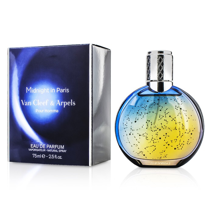 Van Cleef & Arpels парфюм Midnight in Paris 75 мл — элегантный мужской аромат с нотами черной лилии и зеленого чая