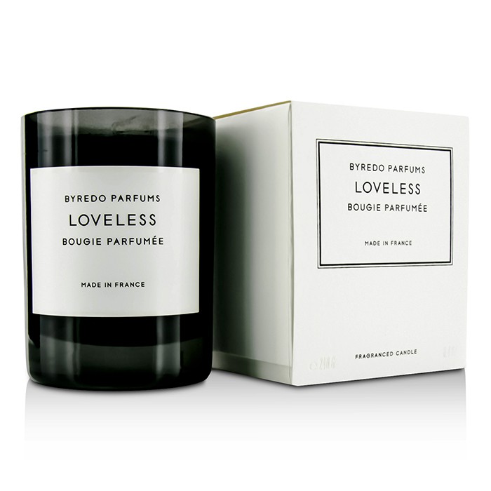 Ароматическая свеча Loveless 240 г для уюта и атмосферы гармонии в интерьере