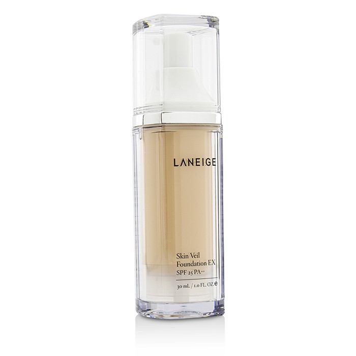 Тональный флюид Laneige Skin Veil Foundation EX SPF 25 для лица 30 мл, тон 21P Pink Beige