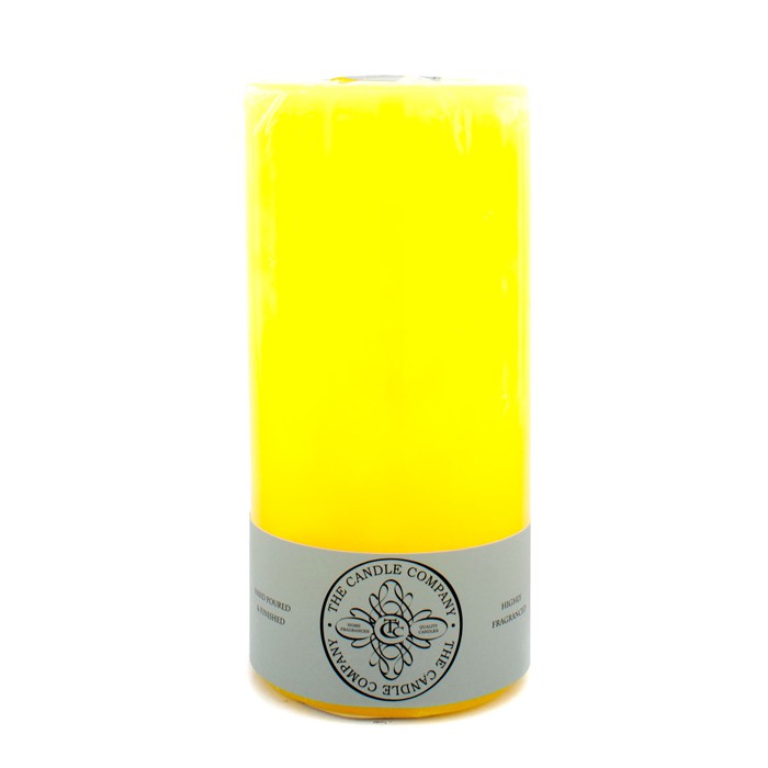 Ароматическая свеча лимонная 3x6 дюймов с длительным горением 60 ч — The Candle Company (Carroll & Chan)