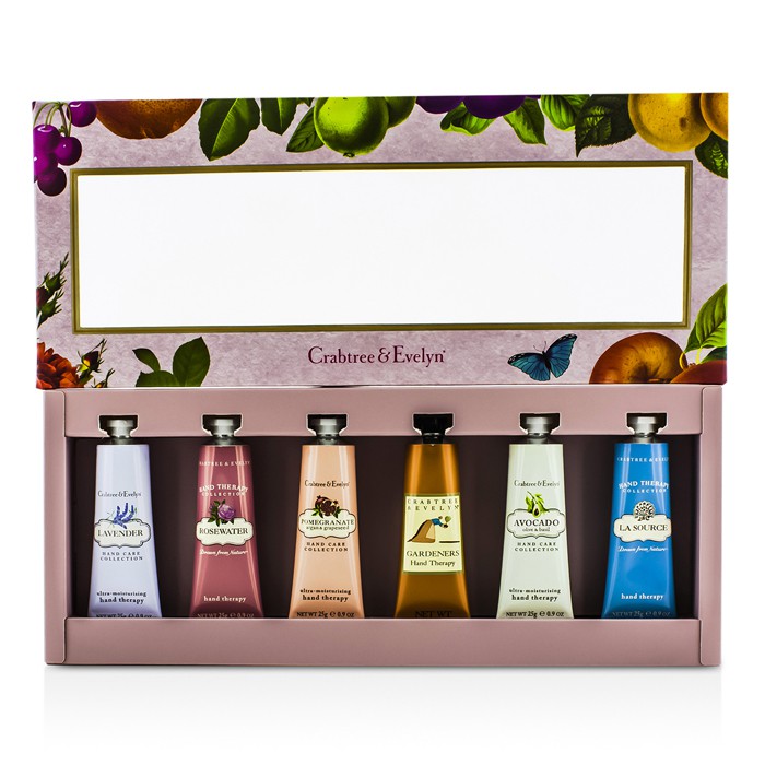 Набор кремов для рук с растительными экстрактами, 6x25 г от Crabtree & Evelyn