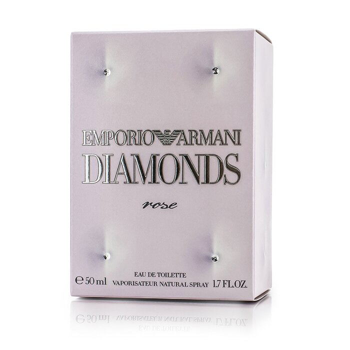 Giorgio Armani Diamonds Rose туалетная вода 50 мл — свежий аромат с нотами черной смородины и розы для женщин