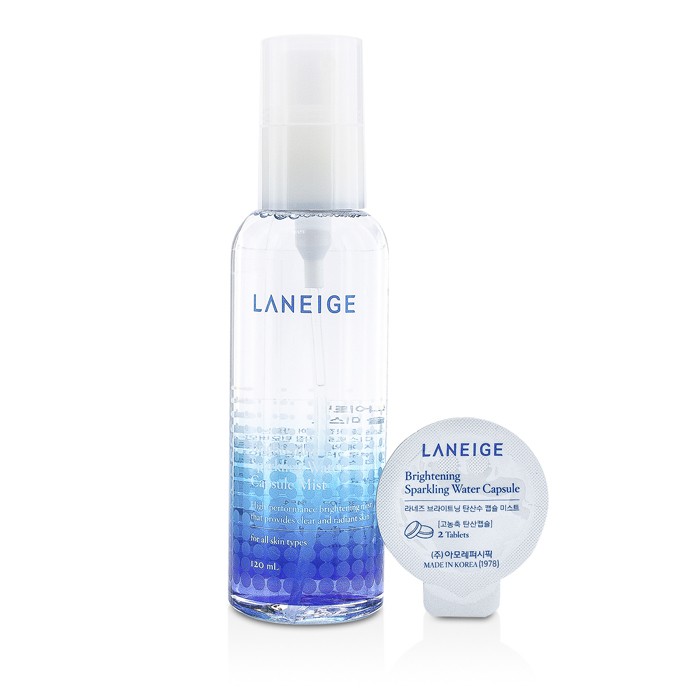 Laneige спрей для лица с углекислым газом и минерализованной водой, 120 мл